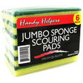 6-Pack 4.5x2.5 Scouring Sponges